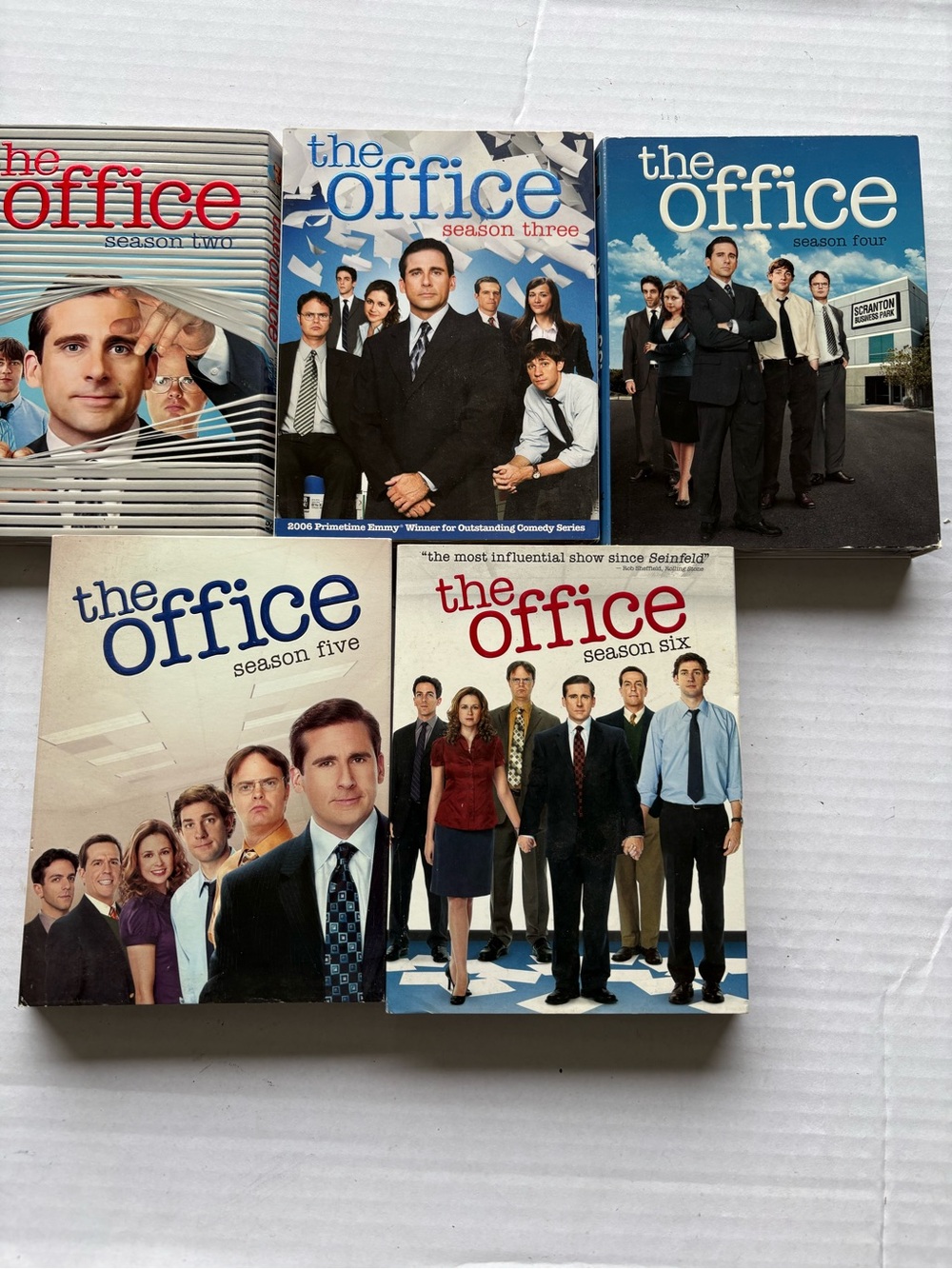NBC The Office DVD Seasons 2 Through 6 Set - Blue, White, Red